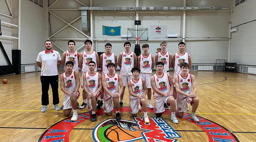 Қазақстан Республикасының баскетболдан чемпионатында мектеп оқушыларынан құралған команда алғаш рет чемпион болды. В чемпионате Республики Казахстан по баскетболу команда школьников нашей школы впервые стала чемпионом.