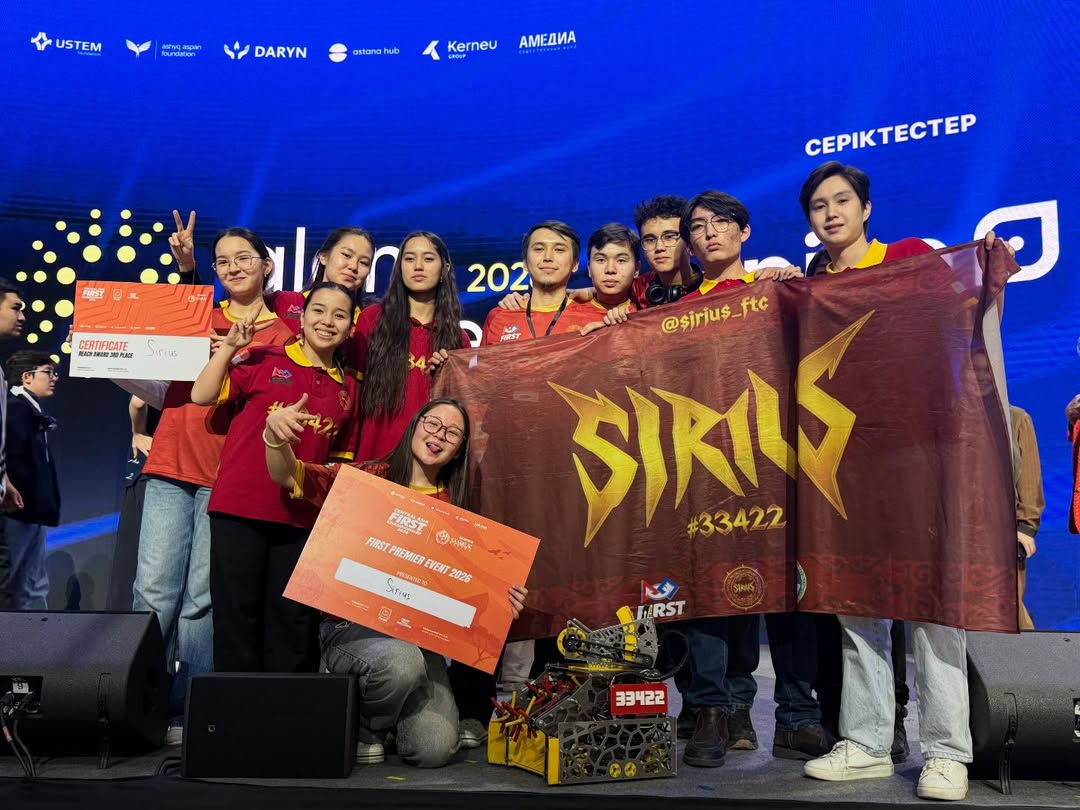 №206 мектеп-гимназиясының «Sirius» командасы робототехникадан Орталық Азияның ең үздік командалары қатысқан халықаралық FIRST Tech Challenge жарысында Reach Award - 3rd Place жүлдегері атанды.