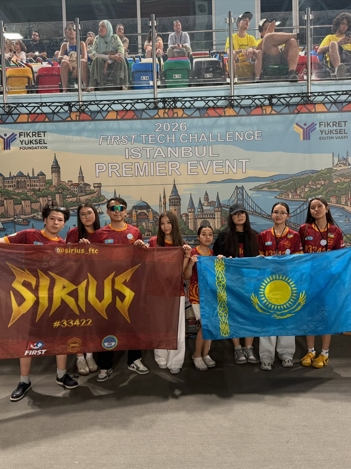 Біздің гимназияның оқушылары халықаралық FIRST Tech Challenge (FTC) робототехника чемпионатында Қазақстанның намысын абыроймен қорғап, тамаша нәтиже көрсетті.